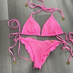 2 piece light pink bikini-lulifama